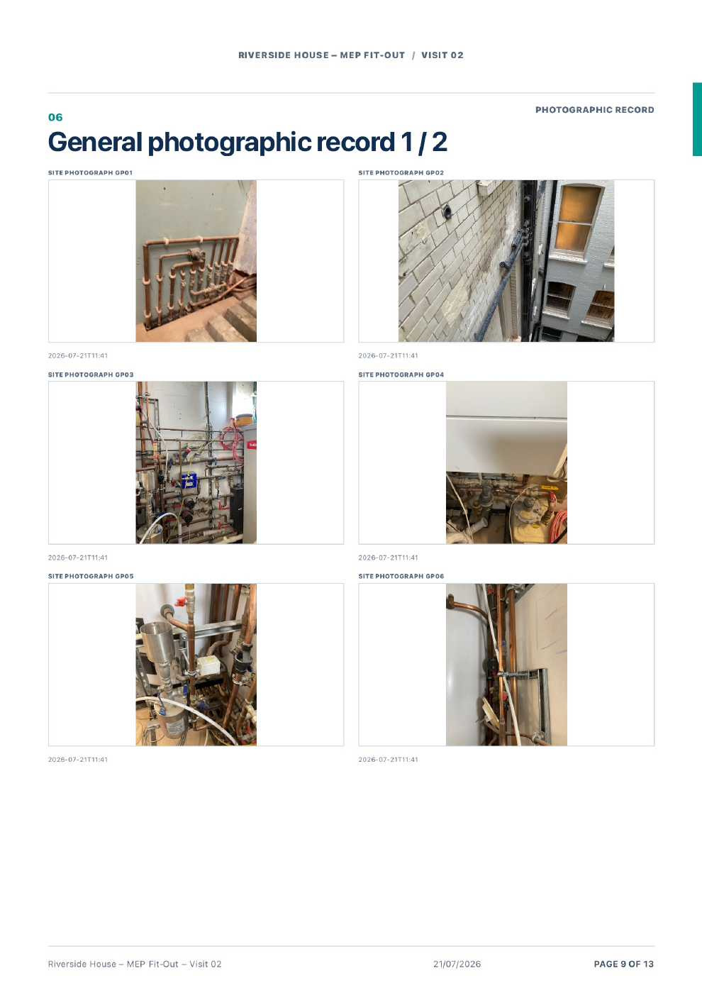 Riverside House report page 9